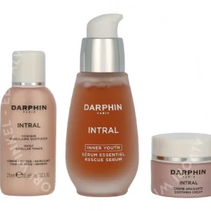 Darphin Intral Soothing Harmony Set 60ml Micellar Toner 25ml/Youth Rescue Serum 30ml/Soothing Cream 5ml fles