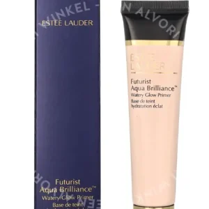 E.Lauder Futurist Aqua Brilliance Watery Glow Primer 40ml  fles en verpakking