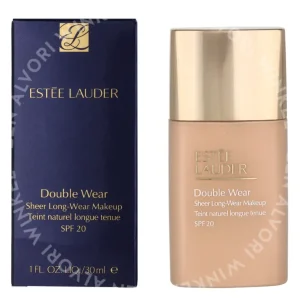 E.Lauder Double Wear Sheer Long-Wear Makeup SPF20 30ml 2N1 Desert Beige fles en verpakking