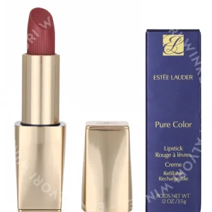 E.Lauder Pure Color Cream Lipstick 3.5g #440 Irresistible fles en verpakking