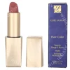 E.Lauder Pure Color Matte Refillable Lipstick 3.5g #816 Suit Up fles en verpakking
