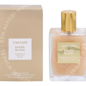 Tom Ford Eau De Soleil Blanc Body Oil 100ml  fles en verpakking