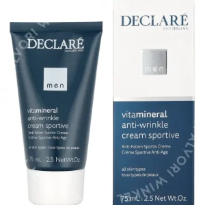 Declare Men Vita Mineral Anti-Wrinkle Cream Sportive 75ml  fles en verpakking