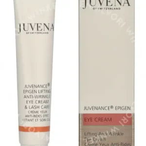 Juvena Epigen Lifting Anti-Wrinkle Eye Cream & Lash Care 20ml  fles en verpakking