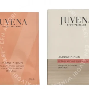 Juvena Epigen Lifting Anti-Wrinkle Eye Mask Pack 5stuk 5x2 Pads fles en verpakking