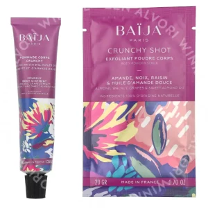 Baija My Crunchy Set 60ml Crunchy Shot Body Powder Scrub 20gr/Body Cream 40ml fles
