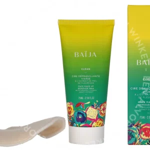 Baija Clean Face Make-Up Remover Wax With Organic Flower Honey Extract 75ml  fles en verpakking