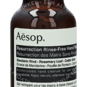 Aesop Resurrection Rinse-Free Hand Wash 50ml  verpakking