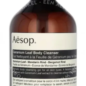Aesop Geranium Leaf Body Cleanser For All Skin Types 500ml With Pump fles