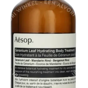Aesop Geranium Leaf Hydrating Body Treatment 100ml  verpakking