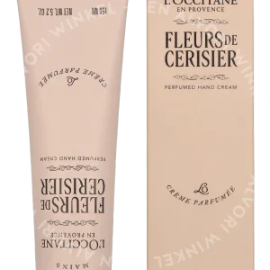 L'Occitane Fleurs De Cerisier Perfumed Hand Cream 150ml  fles en verpakking