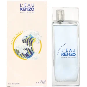 Kenzo L'Eau Hyper Wave Pour Homme Edt Spray 100ml  fles en verpakking