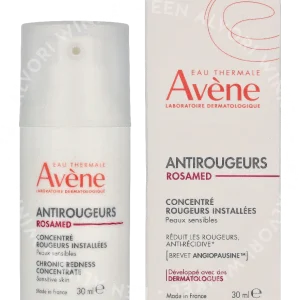 Avene Rosamed Anti-Redness Concentrate SPF50+ Concentrated redness 30ml fles en verpakking