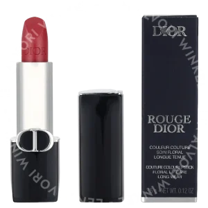 Dior Rouge Dior Satin Lipstick 3.5g #458 Paris fles en verpakking