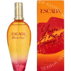 Escada Yum Me Sunny Edp Spray 100ml  fles en verpakking