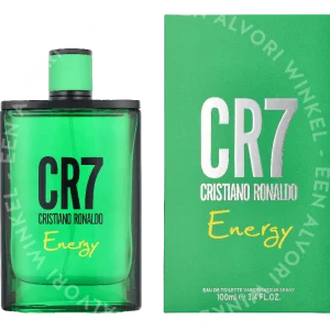 Cristiano Ronaldo CR7 Energy Edt Spray 100ml  fles en verpakking