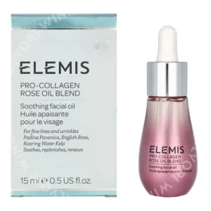 Elemis Pro-Collagen Rose Facial Oil 15ml  fles en verpakking