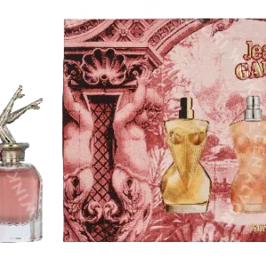 J.P. Gaultier Feminine Miniatures Set 24ml 4x6ml - La Belle/Scandal/Classique/Divine Edp Spray fles en verpakking