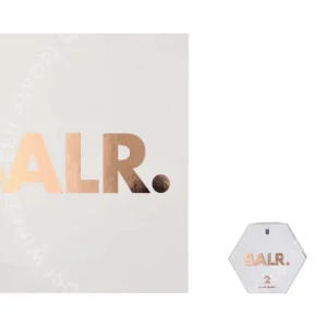 BALR. 2 FOR WOMEN Giftset 80ml Edp Spray 30 ml/Body Lotion 50ml fles en verpakking