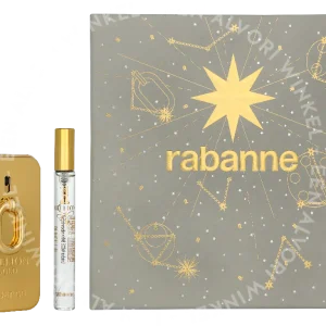 Paco Rabanne Million Gold Giftset 60ml Edp Spray Intense 50ml/Edt Spray 10ml fles en verpakking