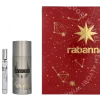 Paco Rabanne Invictus Giftset 260ml Edt Spray 100ml/Deo Spray 150ml/Edt Spray 10ml fles en verpakking
