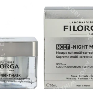 Filorga NCEF-Night Mask Wrinkles Firmness Radiance 50ml  fles en verpakking