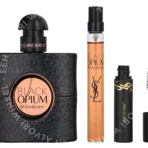 YSL Black Opium Giftset 62ml Edp Spray 50ml/Edp Spray 10ml/Lash Clash Volume Mascara 2ml fles