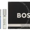 Boss Miniatures Set 40ml 4x10ml - Boss Bottled Edt 10ml/Infinite Edp 10ml/EDP 10ml/Parfum 10ml fles en verpakking