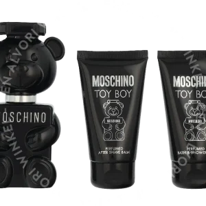 Moschino Toy Boy Giftset 150ml Edp Spray 50ml/Shower Gel 50/ After Shave Balm 50ml fles