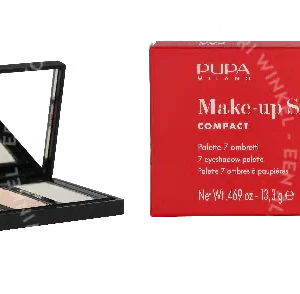 Pupa Make Up Stories Comp. 7 Multi-Finish Eyeshadow Palette 13.3g #003 Matt Attitude fles en verpakking