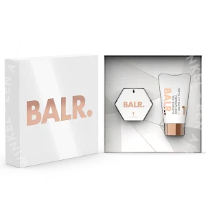 BALR. 1 FOR WOMEN Giftset 200ml Holidays 21-22 - Edp Spray 50 ml/Shower Gel 150ml fles en verpakking