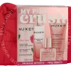 Nuxe Prodigieux Floral Travel Kit 105ml Micellar Water 50ml/Perfume 15ml/Shimmering Dry Oil 10ml/Shower Oil 30ml verpakking