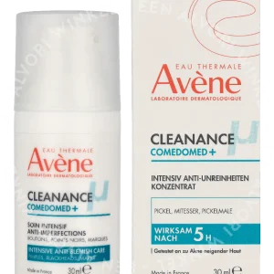 Avene Cleanance Comedomed Intensive Anti Blemish Care 30ml  fles en verpakking