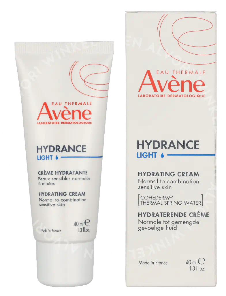 Avene Hydrance Light Moisturizing Emulsion Cream 40ml fles en verpakking