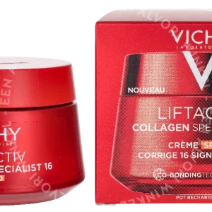 Vichy Liftactiv Collagen Specialist 16 Cream SPF50 50ml  fles en verpakking