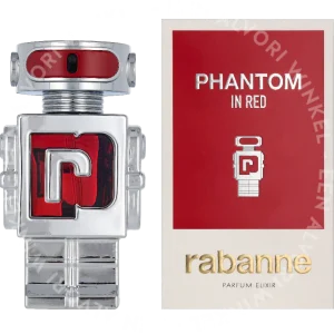 Paco Rabanne Phantom In Red Edp Spray 50ml  fles en verpakking
