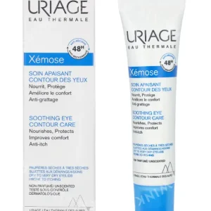 Uriage Xemose Soothing Eye Contour Care 15ml  fles en verpakking