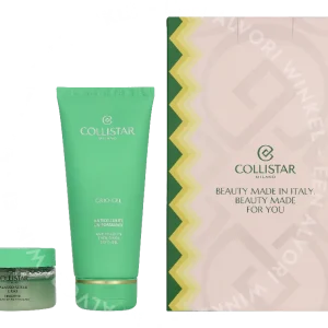 Collistar Spring Giftset 350ml Crio-Gel Anticellulite  Uniformante 200ml/Talasso-Scrub Crio Crioattivo 150g fles en verpakking
