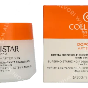 Collistar Supermoist. Regenerating After Sun Cream 200ml  fles en verpakking