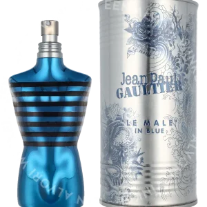 J.P. Gaultier Le Male In Blue Edp Spray 125ml  fles en verpakking