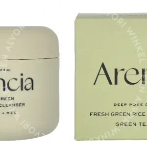 Arencia Fresh Green Rice Mochi Cleanser 120g  fles en verpakking