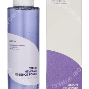 Isntree Onion Newpair Essence Toner 200ml  fles en verpakking