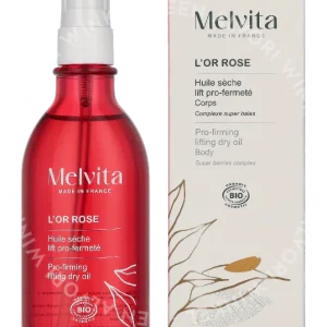 Melvita L'Or Rose Firming Oil 100ml  fles en verpakking