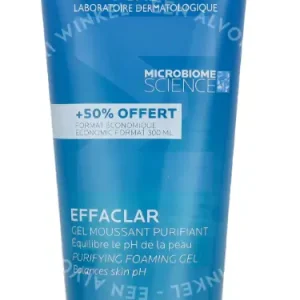 LRP Effaclar Purifying Foaming Gel 300ml For Oily Sensitive Skin fles