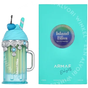 Armaf Delight Island Bliss Edp Spray 100ml  fles en verpakking