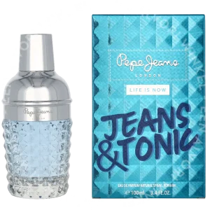 Pepe Jeans Life Is Now Jeans & Tonic For Him Edp Spray 100ml  fles en verpakking